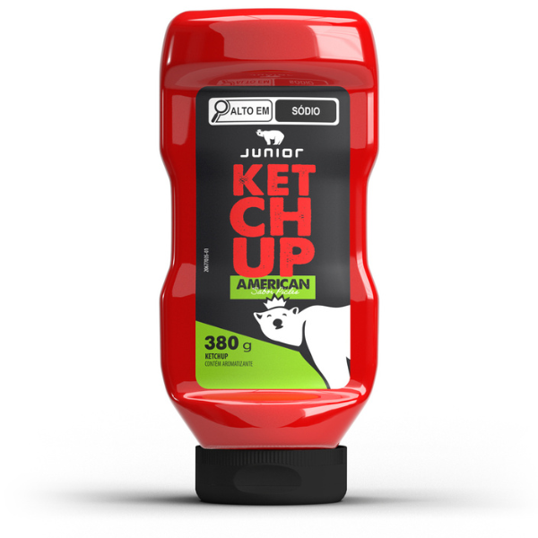 FRASCO JUNIOR KETCHUP AMERICANO COM 380G
