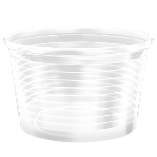 POTE PS MINAPLAST 300ML TRANSPARENTE COM 50