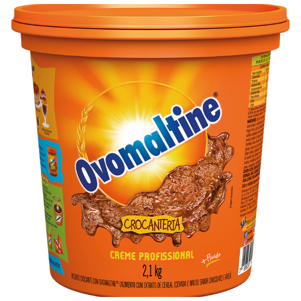 CREME CROCANTE OVOMALTINE CHOCOLATE COM 2,1KG