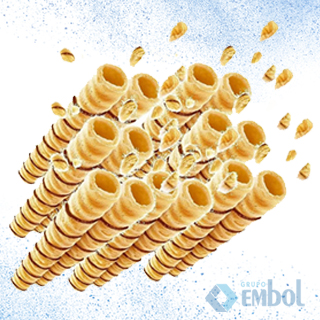 ROLO WAFER BARION BAUNILHA 1KG - Imagem 2