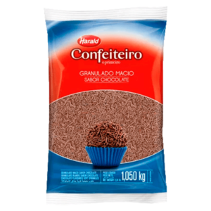 GRANULADO HARALD CONFEITEIRO MACIO SABOR CHOCOLATE 1,01KG