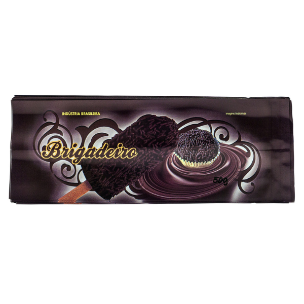 SAQUINHO BOPP RIACHO PARA PICOLÉ BRIGADEIRO COM 200G