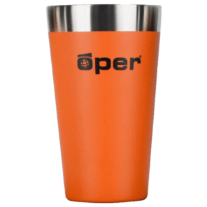 COPO INOX TÉRMICO OPER SEM TAMPA LARANJA 473ML