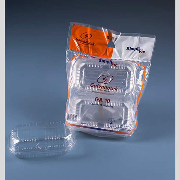 EMBALAGEM GALVANOTEK SF GA-010 CRISTAL COM 10