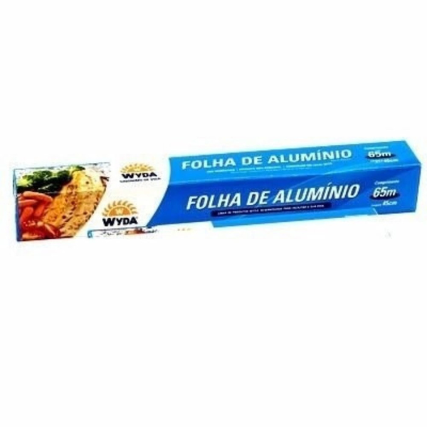 PAPEL ALUMÍNIO WYDA 65,0M X 45CM