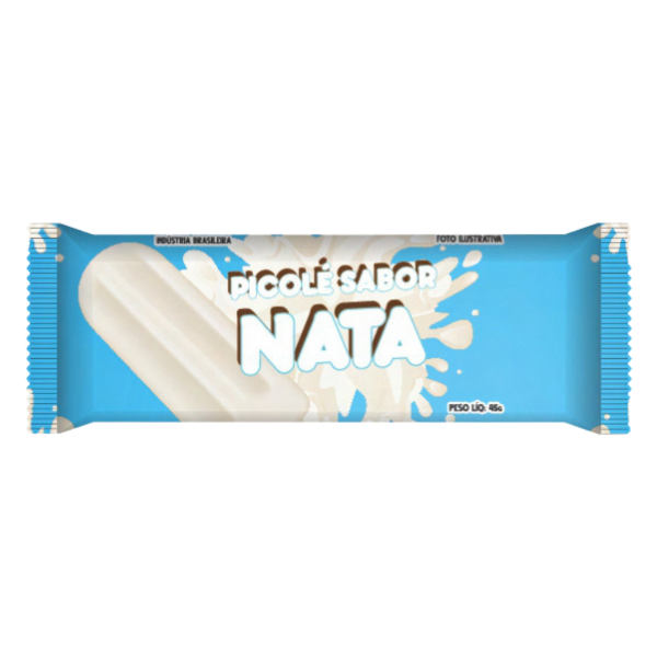 SAQUINHO BOPP RIACHO PARA PICOLÉ NATA COM 200G