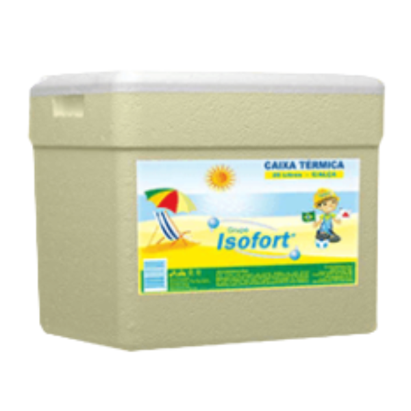 CAIXA DE ISOPOR ISOFORT 28L - UNIDADE