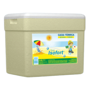 CAIXA DE ISOPOR ISOFORT 36L - UNIDADE