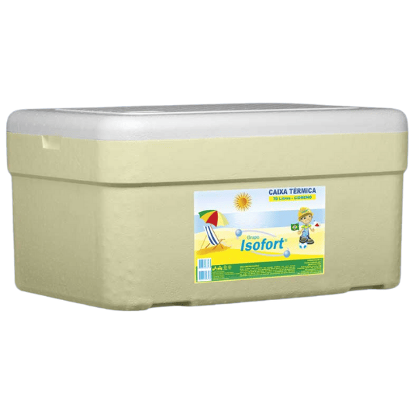 CAIXA DE ISOPOR ISOFORT 70L - UNIDADE