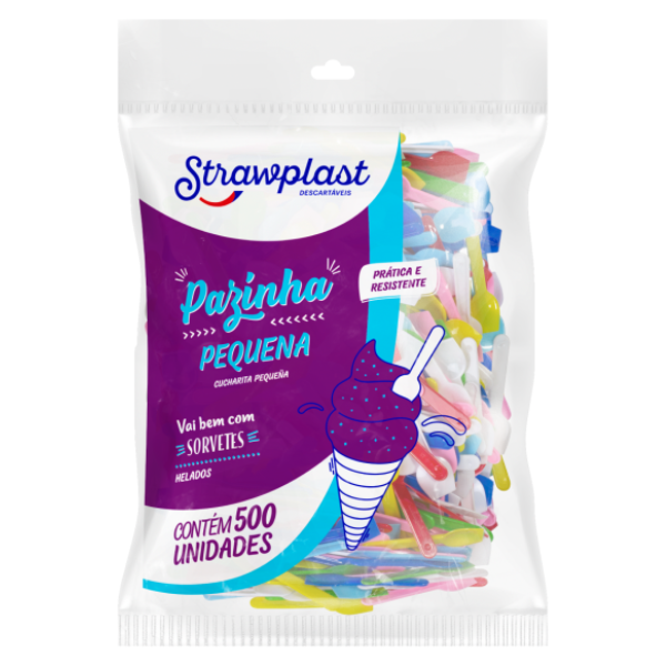 PAZINHA STRAWPLAST GRANDE COLORIDA PSM902 COM 500