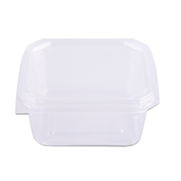 KIT POTE PRAFESTA QUADRADO 150ML COM TAMPA COM 20