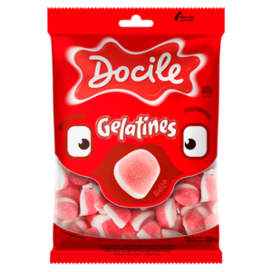 GELATINES DOCILE BEIJO 250G