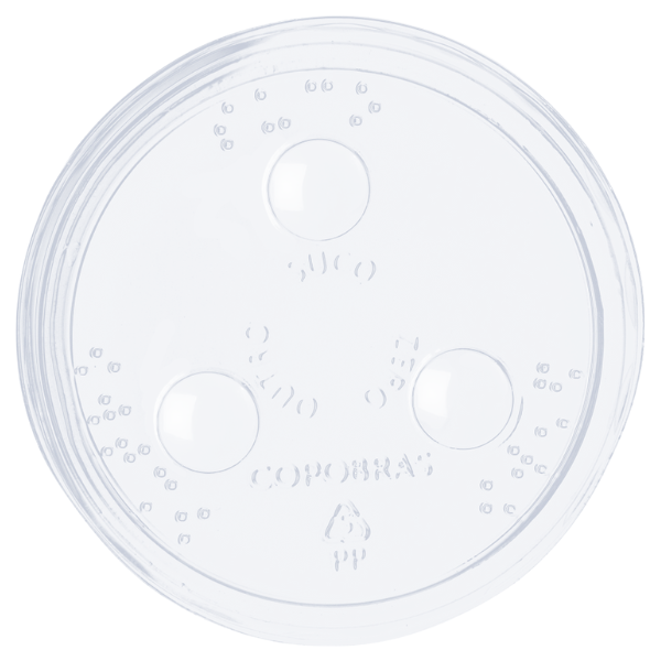 TAMPA COPOBRAS PP TPT-300 TRANSPARENTE COM 50