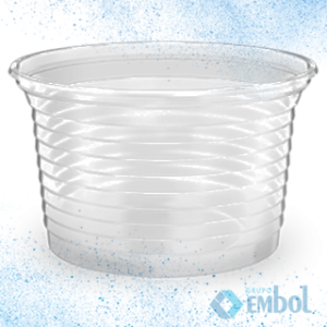 POTE PS MINAPLAST 100ML TRANSPARENTE C/100 UNDS