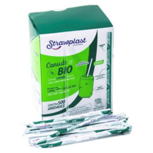 CANUDO STRAWPLAST BIO 5X19,5 LATA SACHÊ EM BOX COM 500