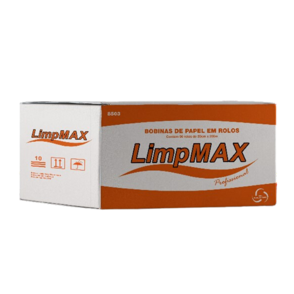 TOALHA PAPEL ROLO LIMPMAX 100% 32G 20X200 C6