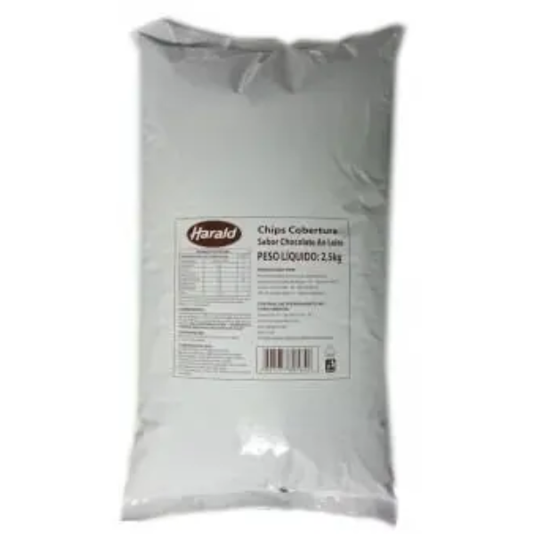 GOTA CHIPSHOW HARALD AO LEITE COM 2,50KG