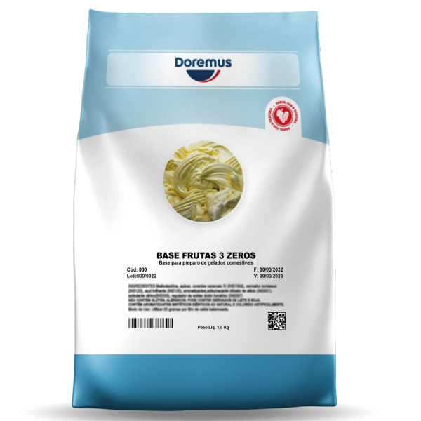 BASE FRUTA 3 ZEROS DOREMUS C/1KG