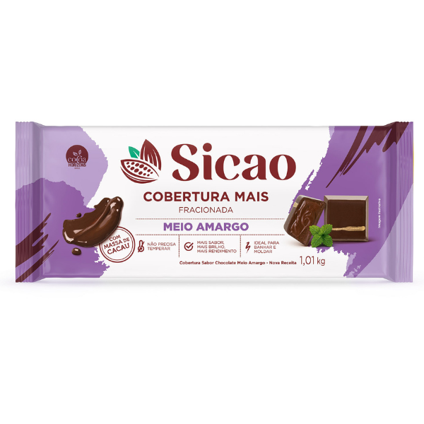 COBERTURA SICAO MAIS MEIO AMARGO 1,01KG