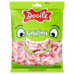 GELATINES DOCILE DENTES DE VAMPIRO 1KG