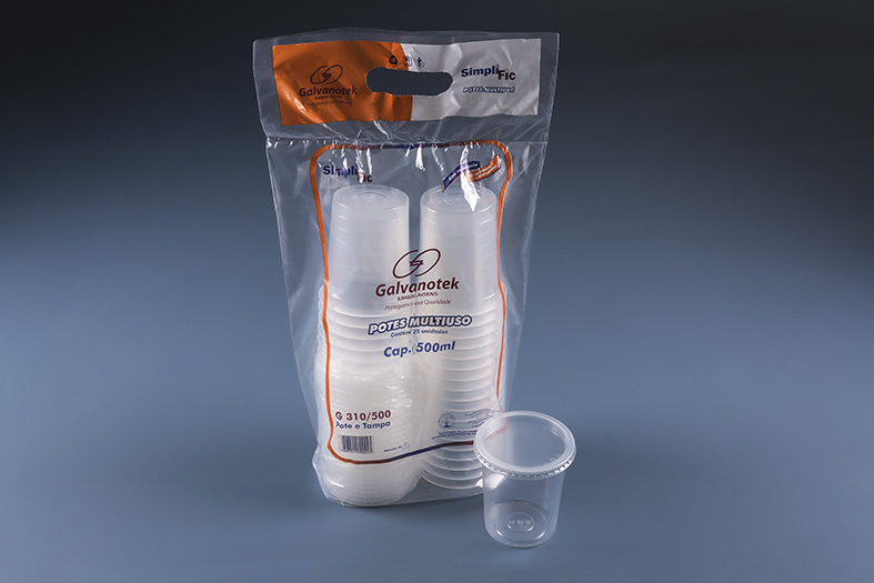 KIT POTE SIMPLIFIC 500ML G-310ALTO COM 25 553800