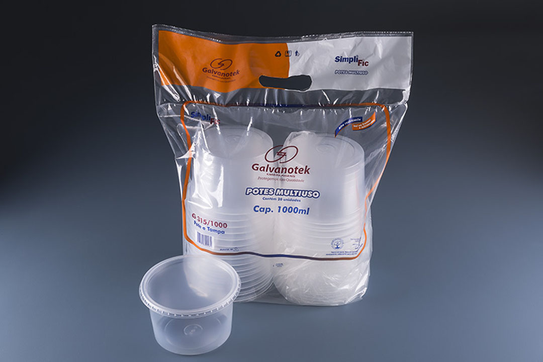 KIT POTE SIMPLIFIC 1000ML G-315 COM 20 558941