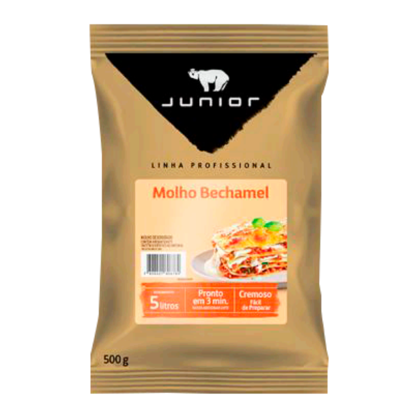LINHA PROFISSIONAL JUNIOR MOLHO BECHAMEL COM 500G