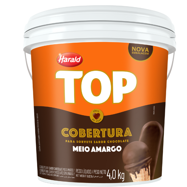 SKIMO HARALD CHOCOLATE MEIO AMARGO TOP COM 4KG