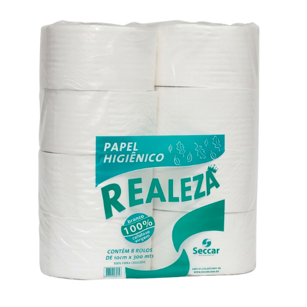 ROLÃO REALEZA 300 METROS 100% COM 8 ROLOS