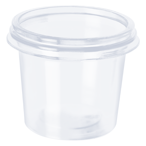 KIT POTE COPOBRAS 140ML TRANSPARENTE PACOTE COM 25