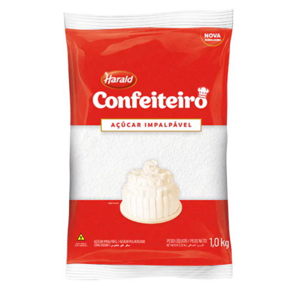 AÇÚCAR HARALD IMPALPÁVEL CONFEITEIRO 1KG