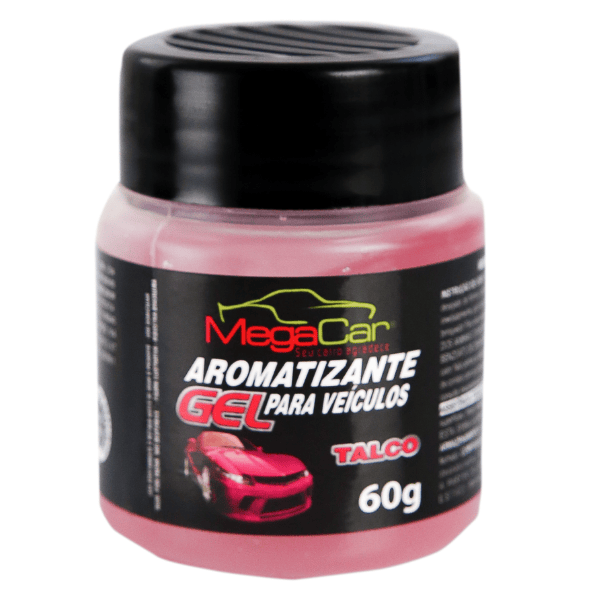 MEGACAR AROMATIZANTE EM GEL TALCO 60G