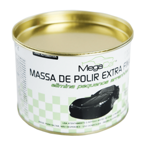 MEGACAR MASSA DE PÓLIR KHARIS N°2 COM 400G