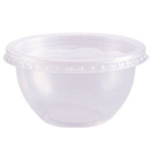 KIT POTE PRAFESTA BOWL COM TAMPA 250ML COM 20