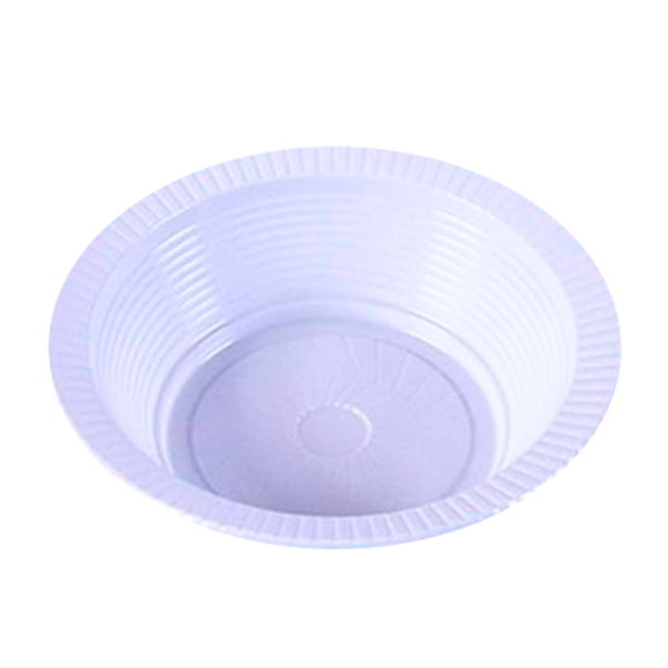 PRATO DESCARTAVEL PS COPOPLAST FUNDO 15 CM BRANCO C/ 10