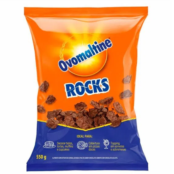 FLOCOS CROCANTE OVOMALTINE ROCKS 550G