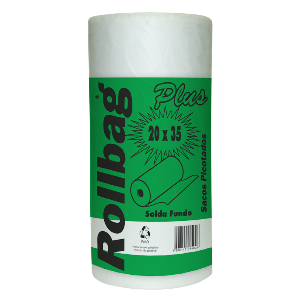 BOBINA PICOTADA PLUS 20X35 ROLL BAG C/ 700