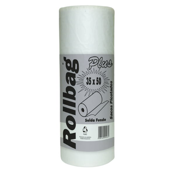 BOBINA PICOTADA PLUS 35X50 ROLL BAG C/ 600