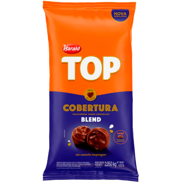 COBERTURA HARALD TOP GOTAS BLEND COM 2,05KG