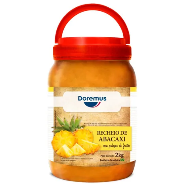 RECHEIO/MESCLA DE ABACAXI DOREMUS C/2KG