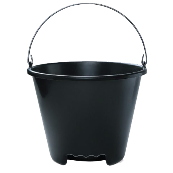 BALDE PLASTICO ARQPLAST 12L ESPECIAL PRETO UND