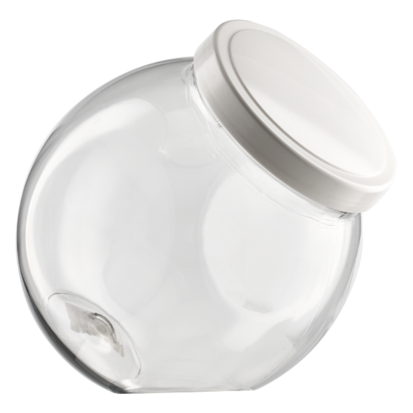 BALEIRO PLÁSTICA BANDEIRANTES 0,5L TRANSPARENTE UNIDADE