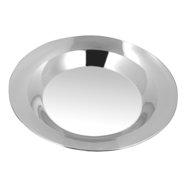 PRATO INOX YANGZI FUNDO 22CM UNIDADE