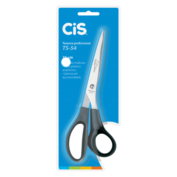 TESOURA CIS PROFISSIONAL TS54 21CM UNIDADE