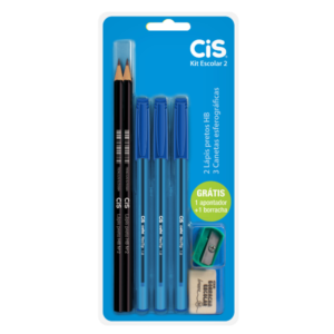 KIT CIS ESCOLAR 2 COM 7 PEÇAS