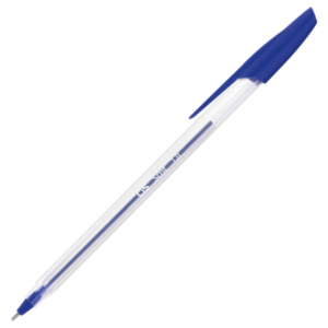 CANETA ESFEROGRÁFICA CIS SCRIT 1MM AZUL COM 50