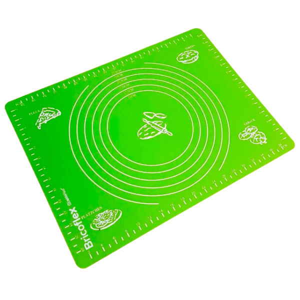 TAPETE SILICONE BRICOFELX VERDE 40CMX30CM