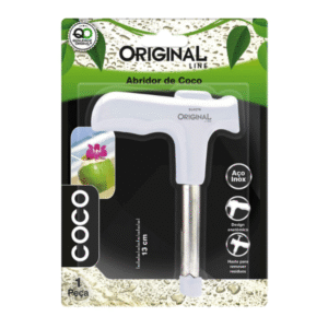 ABRIDOR/FURADOR DE COCO INOX ORIGINAL UNIDADE