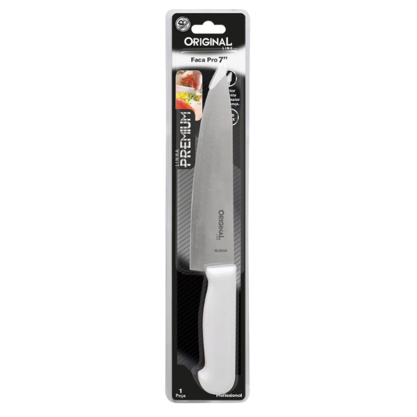 FACA INOX ORIGINAL PEIXEIRA PRO7 UNIDADE