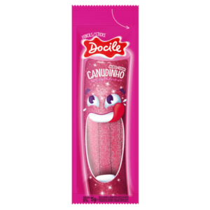 BALA DOCILE CANUDINHO TUTI-FRUTT CÍTRICO COM 15G